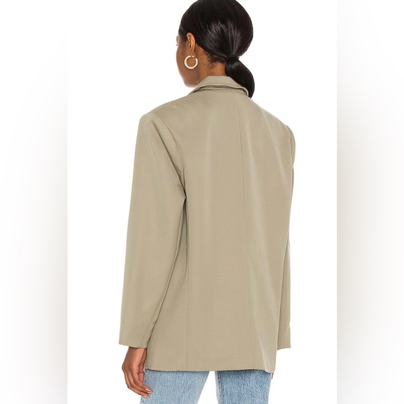 ANINE BING Blazer in Khaki Green SZ M Oversized NWT $550 MSRP - Picture 8 of 8